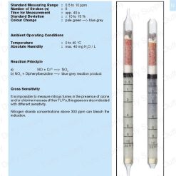 Nitrous Gases 0.5-30 PPM 8103661 Draeger Tube
