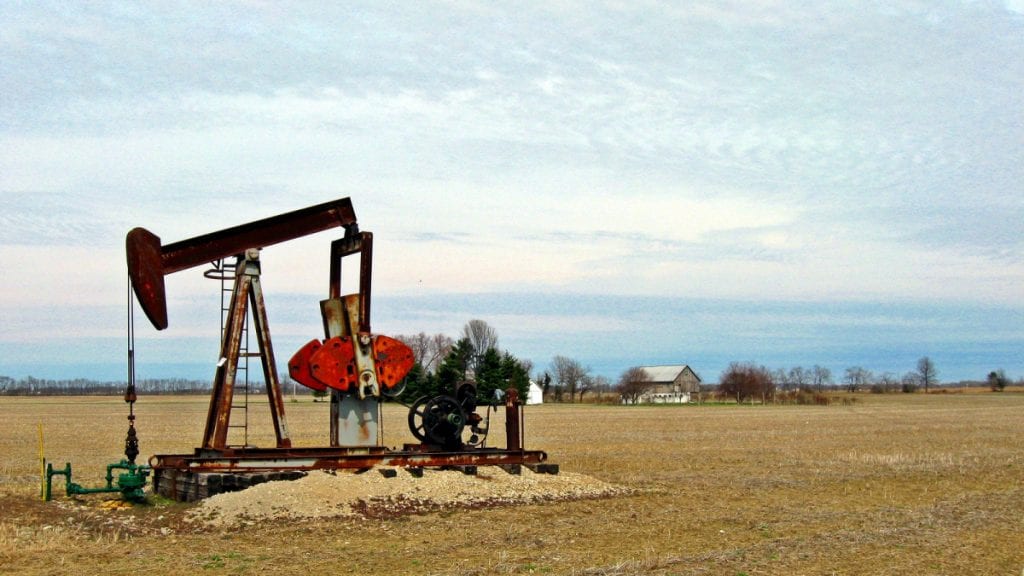 oil well farm